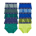 Carter's | Calzoncillos Niño Pack 10 Algodón 100% Verde Azul Dino Rayas (2T - 14T)