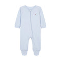 Mono con Pies Manga Larga Tommy Hilfiger | Micropuntos Blancos | Azul Cielo (0M - 9M)