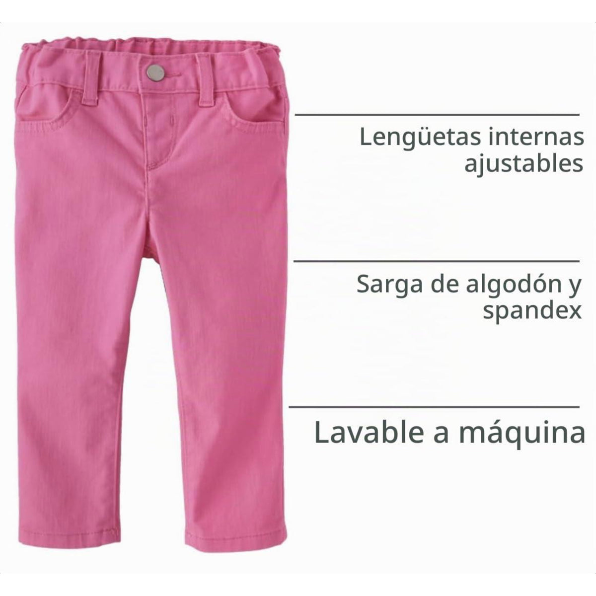 The Children's Place | Jeans Pierna Recta Bebé y Niña Pequeña