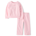 The Children's Place | Conjunto Sudadera y Pantalón Forro Polar - Rosa