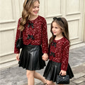 Conjunto Elegante de Chaqueta Burdeos con Lentejuelas y Falda Plisada Negra para Niñas (Estilo Retro y Moderno para Primavera y Otoño) (Solo Talla 11Y)