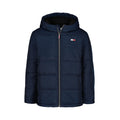 Chaqueta Puffer Heavyweight Tommy Hilfiger | Capucha Forro Micro Polar + Resistente al Agua | Navy | Niño (8T - 16T)