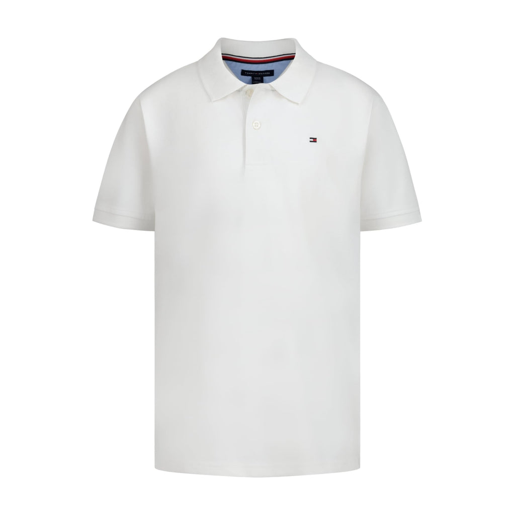 Tommy Hilfiger | Polo Ivy Stretch Manga Corta Blanco Niño (2T - 7T)