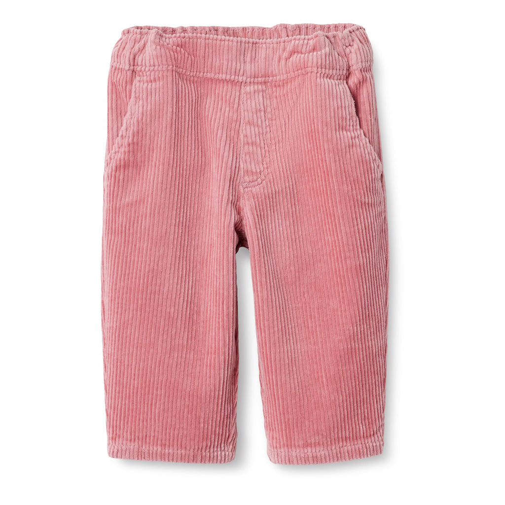 Amazon Essentials x Sofia Grainge Pantalón Pana Niña | Rosa Palo/Blush • Stretch • Cintura Elástica