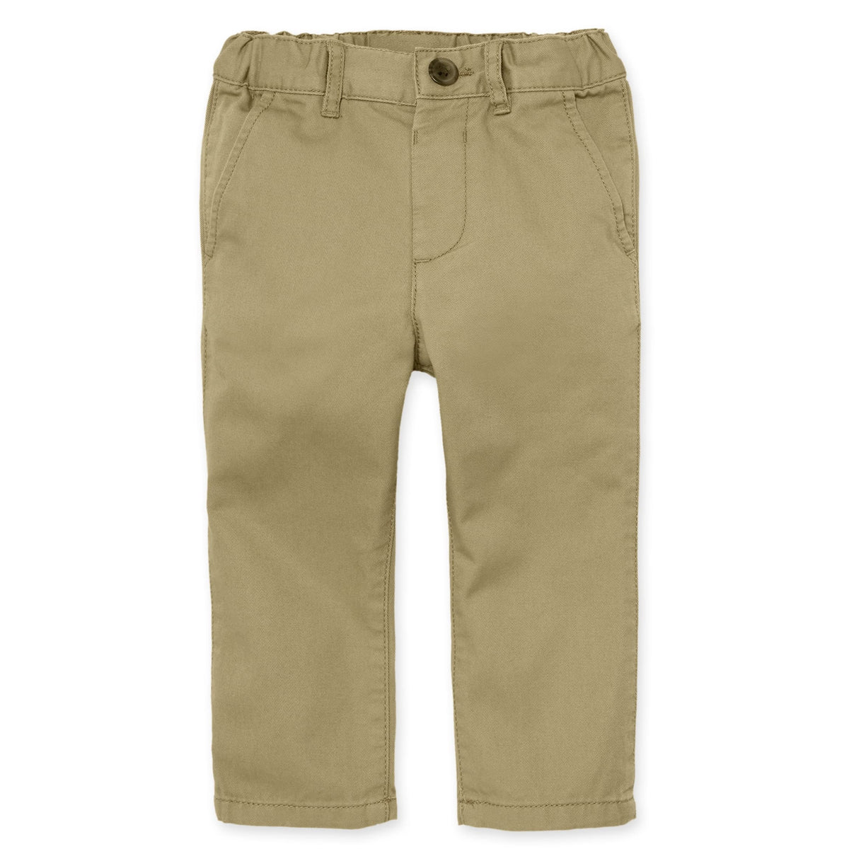 The Children's Place | Pantalón Chino Elástico Ajustado Khaki Bebé Niño (6M - 5T)