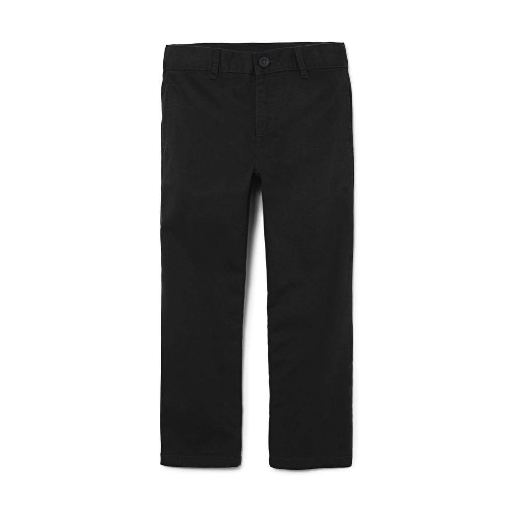The Children's Place | Pantalón Chino Elástico Slim Negro Niño  (4T - 16T)