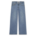 Jean Wide Leg Tiro Alto Levi's | Azul Claro Luminoso + Costuras Doradas + Arcuata Icónica | Niña (4T - 16T)