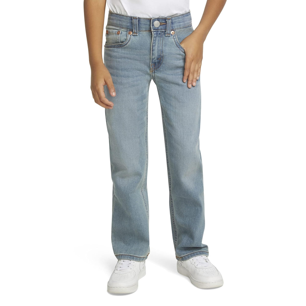 Levi's Jean 514 Recto Niño | Azul Claro Desgastado