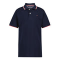 Tommy Hilfiger | Polo Piqué Manga Corta Tipped Azul Marino Niño (8T - 16T)