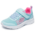 Skechers - Tenis Deportivos Girls' Microspec Advance con Cierre Adaptable y Lavables para Niña (Turquesa/Rosa) (Talla 27 - 36)