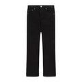 Jean Bootcut Tiro Alto Levi's | Negro Jet Black + Parche Grafito + Cintura Ajustable | Niña (4T - 16T)