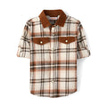 Gymboree Camisa de Franela Tartán Manga Larga (2T - 12T)