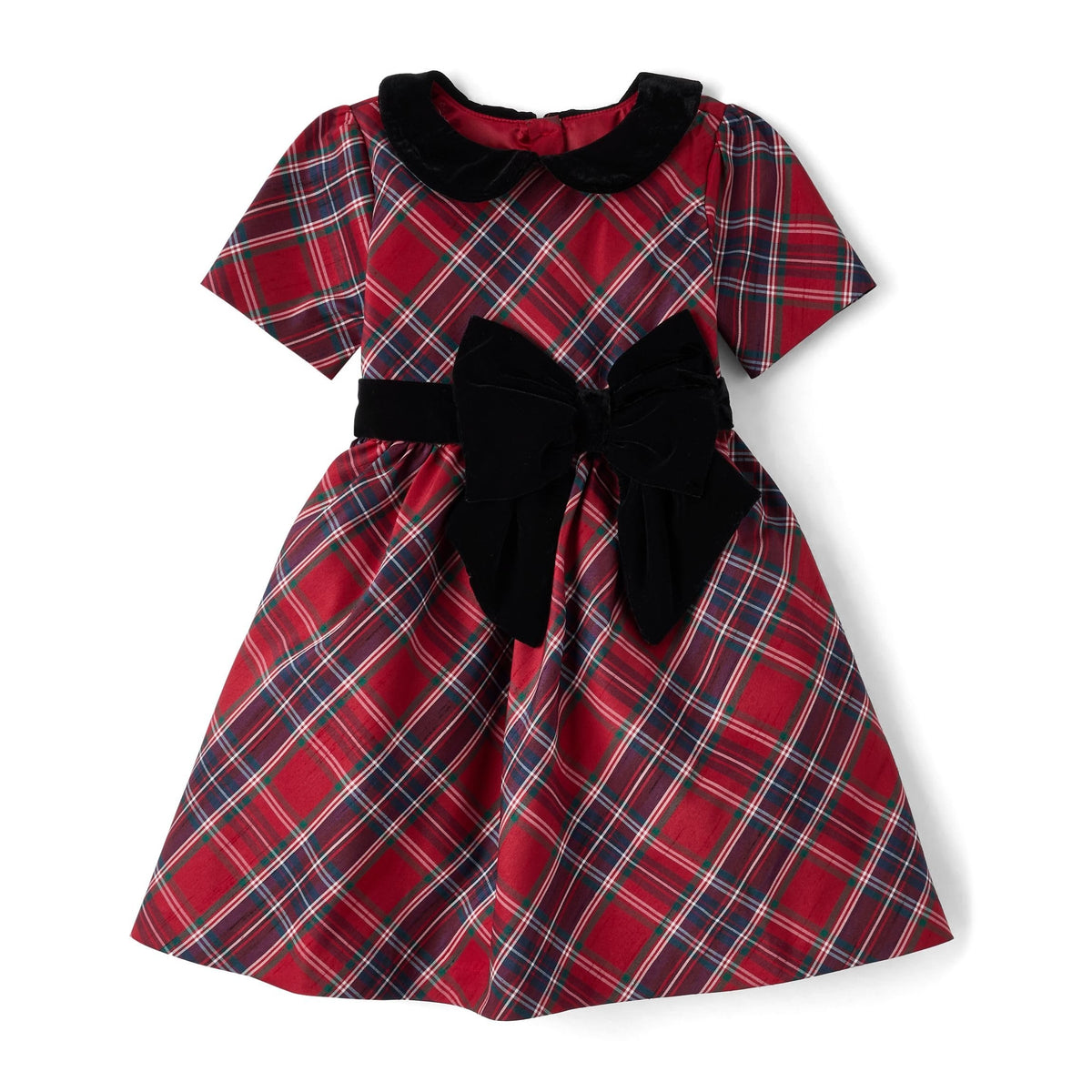 Gymboree Vestido de Fiesta a Cuadros Salsa para Niñas (18M - 12T)