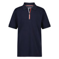 Tommy Hilfiger | Polo Manga Corta con Cremallera Niño Azul (8T - 16T)