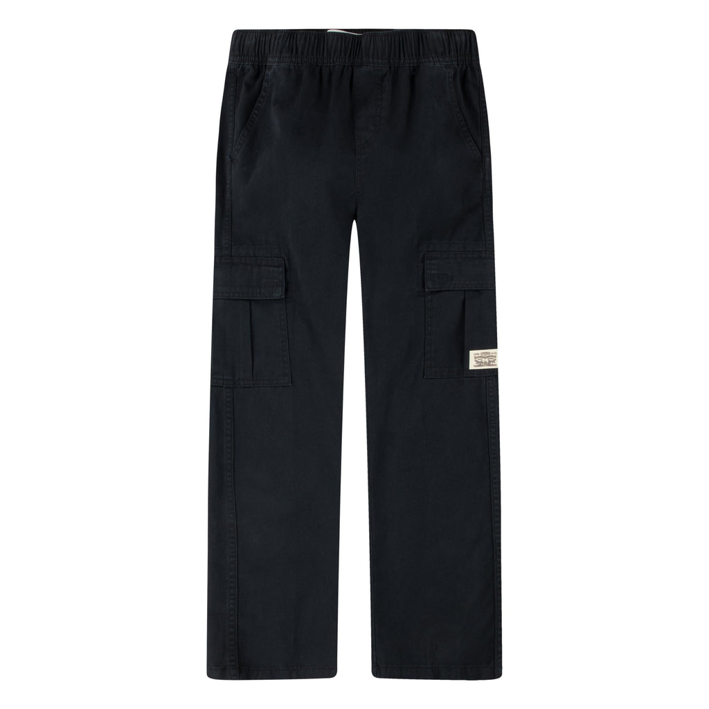 Levi's | Pantalón Cargo Relaxed Sarga Negro Niño  (4T - 16T)