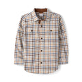 Gymboree Camisa de Franela Tartán Manga Larga (Solo 12-18M, 7T, y 12T)