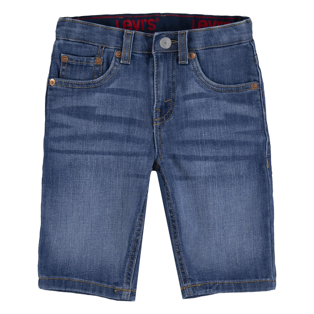 Levi's Short 511 Slim Fit Niño | Azul Medio Desgastado