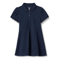 Amazon Essentials Vestido Polo Piqué Niña | Azul Navy