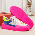 Zapatillas de Skateboarding Casuales de Caña Baja con Diseño Multicolor (Ligeras, Transpirables y de Moda Urbana) (Talla Adultos 35 - 41)