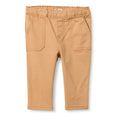 Amazon Essentials x Sofia Grainge Pantalón Chino Bebé/Niño | Camel/Arena • Stretch • Cintura Elástica • Bolsillos