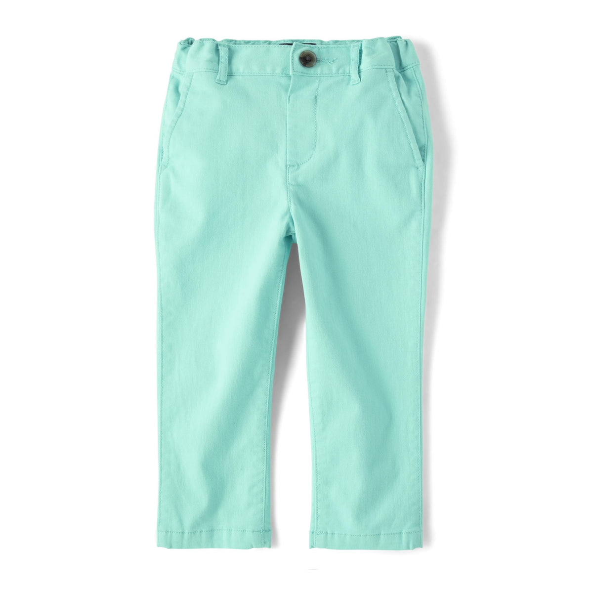 The Children's Place | Pantalón Chino Elástico Ajustado Aguamarina Bebé Niño (6M - 5T)