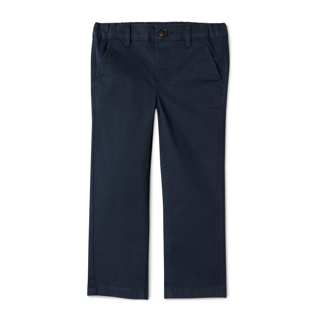 Amazon Essentials Pantalón Chino Niño | Azul Marino • Ajustado • Cintura Elástica