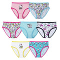 Hello Kitty | Panty Bikini Nina Pack 7 | 100% Algodon Peinado | Lavado a Maquina | 7 Estampados Iconicos Hello Kitty | Licencia Oficial (2 - 10T)