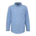 Tommy Hilfiger | Camisa Manga Larga Rayas Azul Niño (2T - 18T)