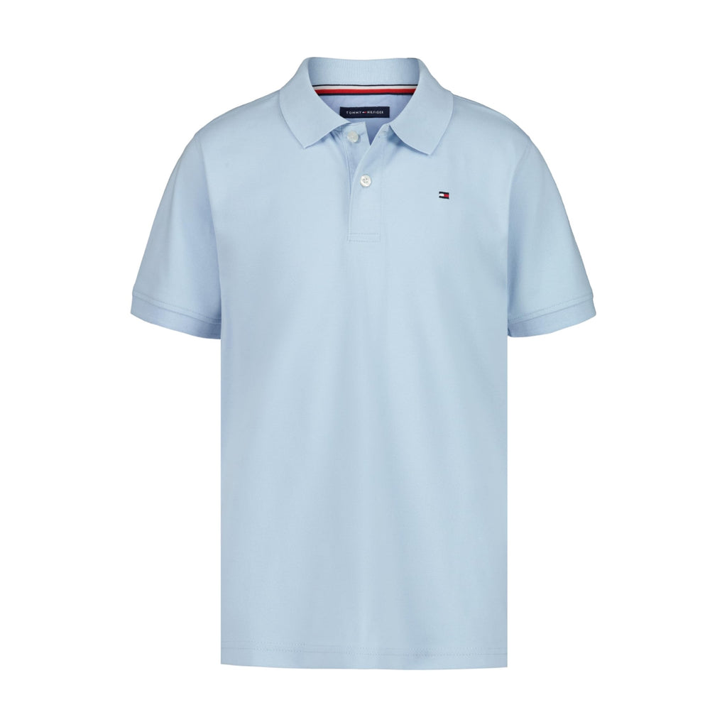 Tommy Hilfiger | Polo Ivy Stretch Manga Corta Azul Capri Niño  (2T - 7T)