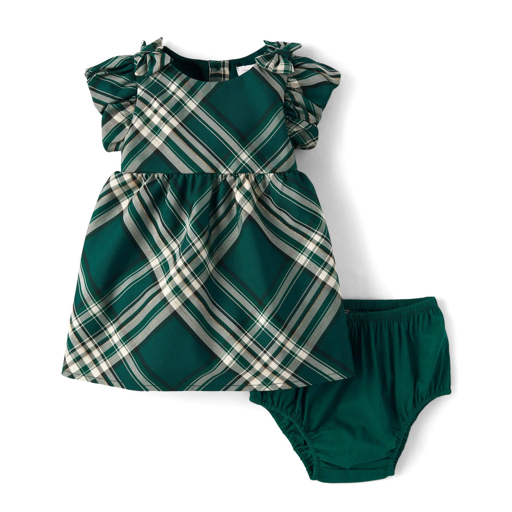 The Children's Place | Conjunto Vestido Elegante + Funda Pañal Bebé