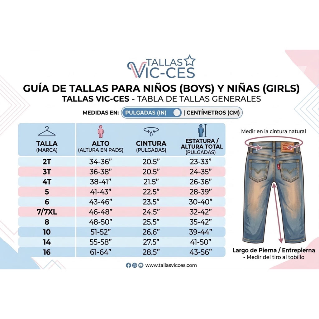 Levi's Jeans 505 Regular Fit Niño | Azul Medio/Cash Wash