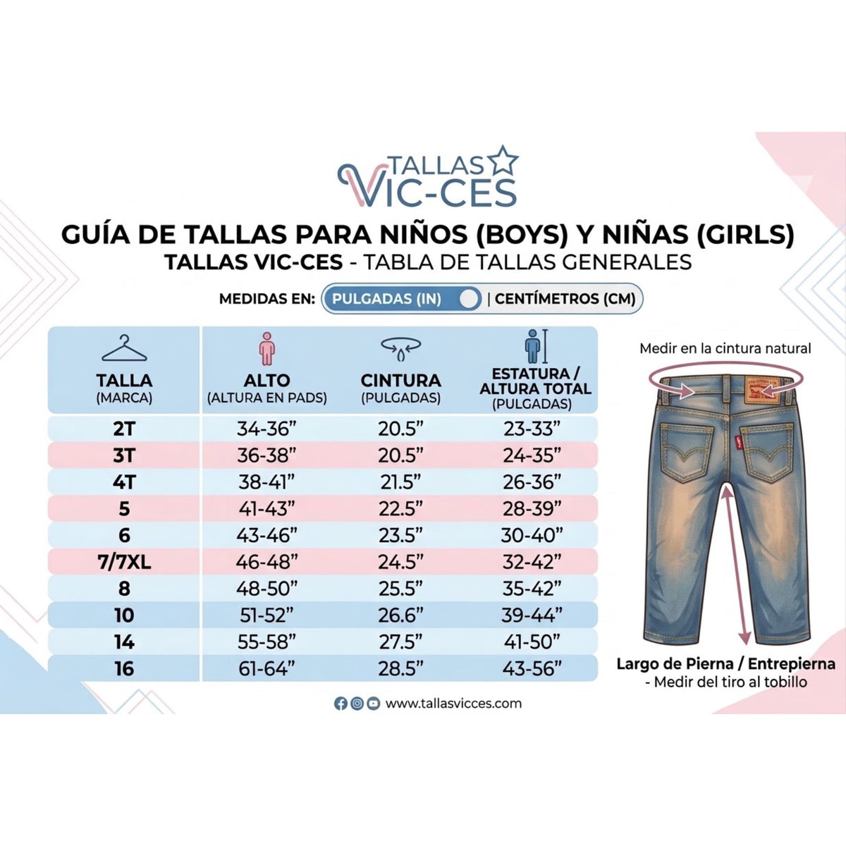 Levi's Jeans 505 Regular Fit Niño | Azul Medio/Cash Wash