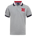 Tommy Hilfiger | Polo Piqué Matt Premium Manga Corta Gris Jaspeado Niño (2T - 7T)